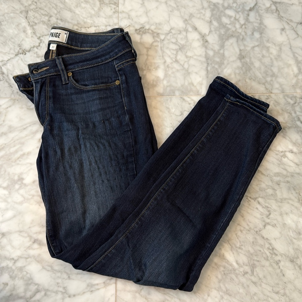 PAIGE Jeans verdigo ankle Blue Jeans size 27
